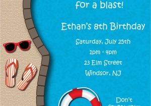 Pool Party Invitation Ideas for Adults Pics for Adult Pool Party Invitations