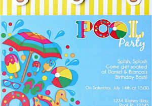 Pool Party Invitation Ideas Pool Party Ideas & Kids Summer Printables Party Ideas