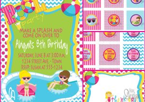 Pool Party Invitation Ideas Pool Party Invitations Designs