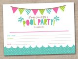 Pool Party Invitation Template 45 Pool Party Invitations Kitty Baby Love