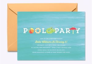 Pool Party Invitations Templates 17 Kids Party Invitation Designs Templates Psd Ai
