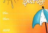 Pool Party Invitations Templates Pool Party Birthday Party Invitations Templates Free