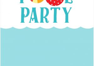 Pool Party Invitations with Photo 45 Pool Party Invitations Kitty Baby Love