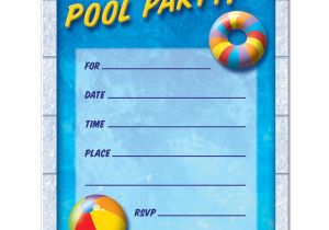Pool Party Invites Free Pool Party Birthday Invitations Ideas Bagvania Free