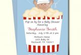 Popcorn Baby Shower Invitations Ready to Pop Baby Shower Invitation Cute Popcorn Babyshower