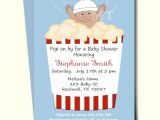 Popcorn Baby Shower Invitations Ready to Pop Baby Shower Invitation Cute Popcorn Babyshower