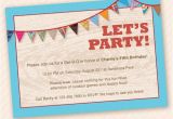 Porch Party Invitation Outdoor Fun Birthday Party Invitation