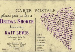 Postcard Size Bridal Shower Invitations Designs Bridal Shower Invitation Cards Free Templates as