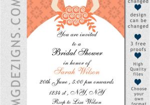 Postcard Size Bridal Shower Invitations Items Similar to Printable Bridal Shower Invitation