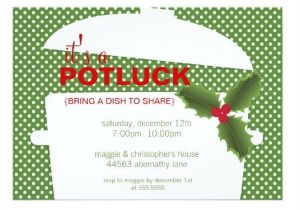 Potluck Christmas Party Invitation Wording Potluck Invitation Template Diabetesmang Info
