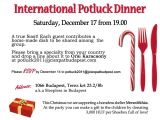 Potluck Christmas Party Invitation Wording Potluck Invitation Wording Samples