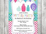 Pottery Painting Party Invitations Pottery Party Invite Girls Invite Preteen Birthday