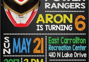 Power Ranger Birthday Invitations 13 Power Rangers Party Ideas Pretty My Party