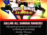Power Ranger Birthday Invitations Free Power Rangers Samurai Birthday Invitation andon 39 S Party