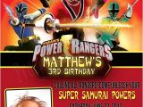 Power Ranger Birthday Invitations Printable Personalized Printable Invitations