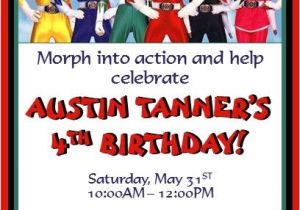 Power Rangers Birthday Invitation Template Power Rangers Invitations 2 Power Ranger Party Power