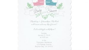 Pram Baby Shower Invitations Vintage Pram Twin Baby Shower Invitation