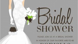Pre Printed Bridal Shower Invitations In 298