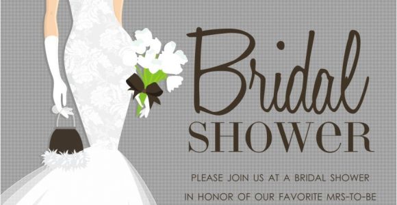 Pre Printed Bridal Shower Invitations In 298