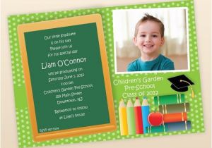Pre Printed Graduation Party Invitations 17 Best Images About Preschool Graduation On Pinterest