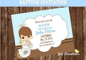 Precious Moments Baptism Invitations Precious Moments Invitation