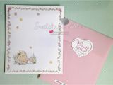 Precious Moments Invitations for Baptism Swatches & Hues Handmade with Tlc Precious Moments