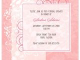Pretty Bridal Shower Invitations Bridal Shower Invitations Pretty In Pink at Minted Com