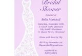 Pretty Bridal Shower Invitations Pretty Purple Bridal Shower Invitation Zazzle