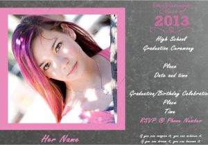 Pretty Graduation Invitations How to Make Cheap Graduation Announcements Rebecca Autry