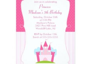 Pretty In Pink Birthday Party Invitations Princess Birthday Pretty In Pink Party Invitation