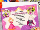 Princess and Superhero Party Invitations 10 Personalised Princess Super Hero S Birthday Party