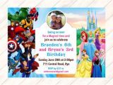 Princess and Superhero Party Invitations 9 Princess Party Invitations Psd Png Vector Eps