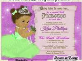 Princess and the Frog Baby Shower Invitations Frog Princess Baby Shower Invitation Vintage Ballerina Girl