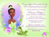 Princess and the Frog Baby Shower Invitations Princess and the Frog Birthday Party Printables