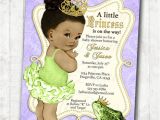 Princess and the Frog Baby Shower Invitations Princess and the Frog Invitation Frog Prince Baby Shower or