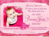 Princess Baptism Invitations Little Princess Birthday Invitation Royal Party Crown