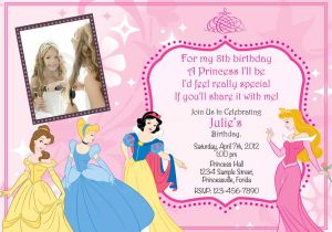 Princess Bday Party Invitations Unique Ideas for Princess Birthday Invitations Egreeting