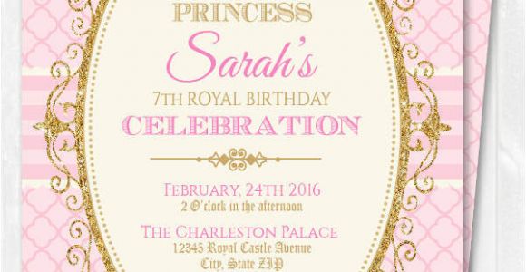 Princess Birthday Invitation Template 18 Beautiful Princess Invitations Psd Ai Free