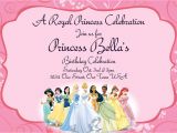 Princess Birthday Invitation Template Disney Princess Invitations Digital File by Simplymadebymsb