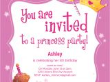 Princess Birthday Invitation Template Princess Magic Birthday Invitation Template Free