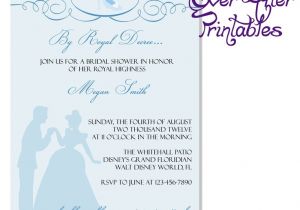 Princess Bridal Shower Invitations 17 Best Ideas About Cinderella Bridal Showers On Pinterest