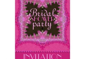 Princess Bridal Shower Invitations Pink Bohemian Princess Bridal Shower Invitations