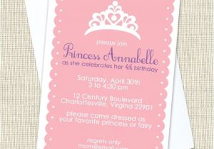 Princess Dress Up Party Invitations Princess Dress Up Party Birthday Invitations