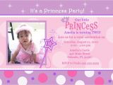 Princess First Birthday Invitation Wording Princess Party Invitation Wording – Gangcraft