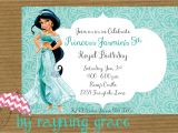 Princess Jasmine Birthday Party Invitations Kitchen & Dining