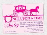 Princess Party Invitations Free Printable Princess Birthday Party Invitation Printable Girl Horse