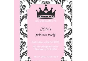 Princess Party Invitations Free Printable Princess Party Invitation Chicfetti