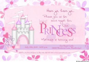 Princess Party Invite Wording Flower Princess Birthday Invitation Photos Girl Party Royal