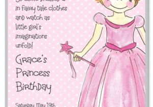 Princess Party Invite Wording Pretty Princess Girl Birthday Invitations Myexpression 15785