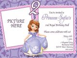 Princess sofia Birthday Invitation Blank Template Princess sofia Birthday Invitations Ideas Bagvania Free